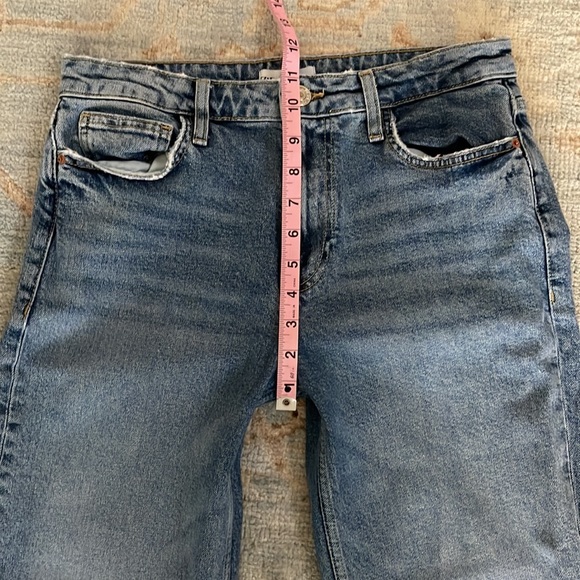 Zara Raw Hem Jeans - Picture 2 of 5